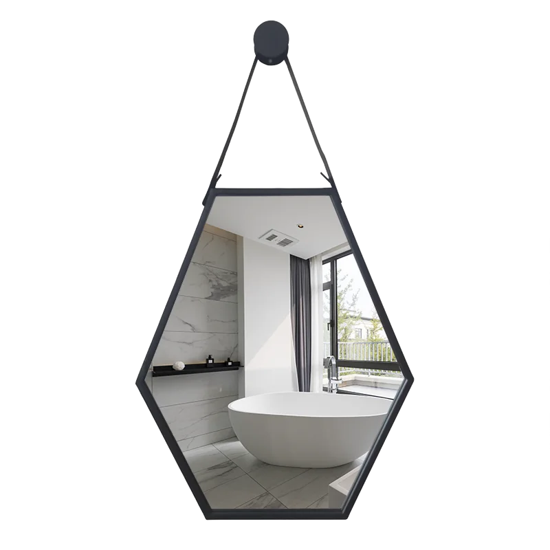 Home Improvement Com - Specchio da bagno nero Vanity Estetico
