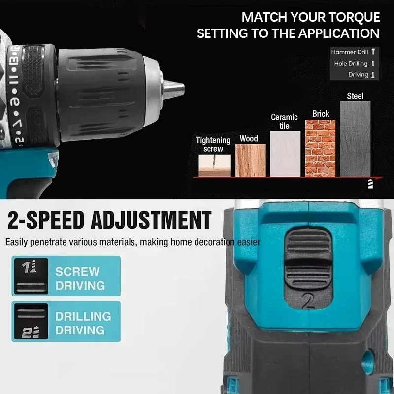 2026 Originale Makita DDF487 1 - Makita Drill Ddf484 recensione e prezzo