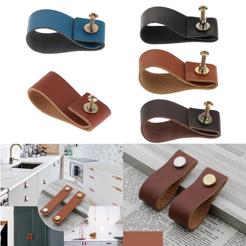 Maniglia per mobili in pelle f - Cabinet Handle Pull recensione e prezzo