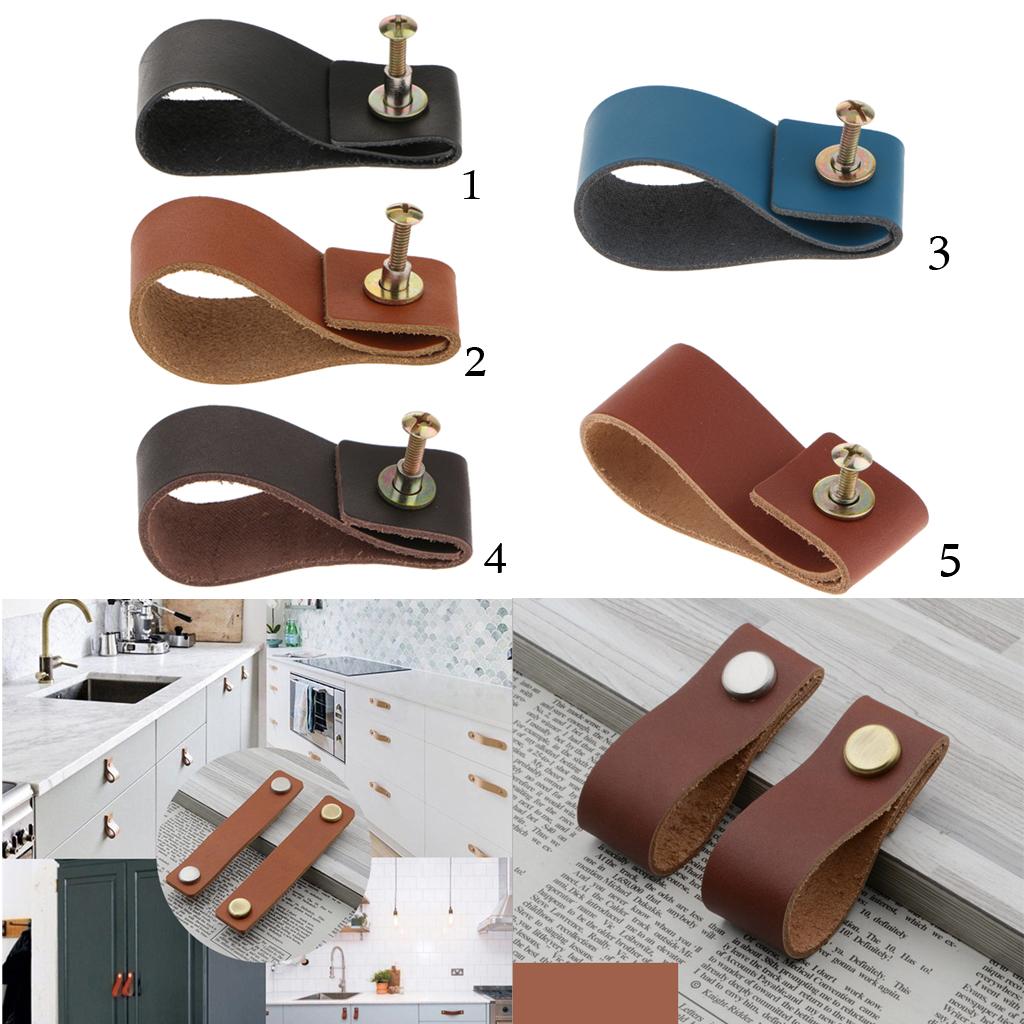 Maniglia per mobili in pelle f - Cabinet Handle Pull recensione e prezzo